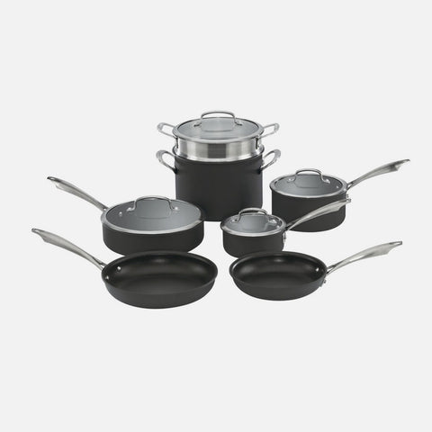 Anodized Cookware 11piece Set (Cuisinart)