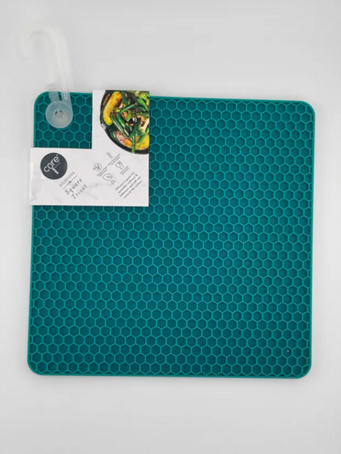 Square Trivet Dark Teal (Core Kitchen)