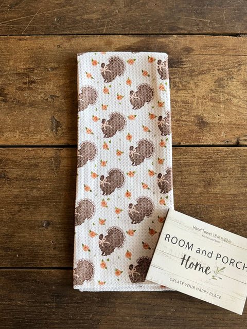 Turkey Trot - Hand/Tea Towel (ROOM and PORCH)