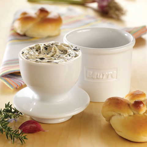 Butter Bell White Cafe Retro (Butter Bell Crock)