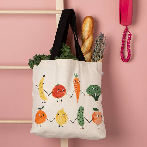 Funny Food Tote Bag (Danica)