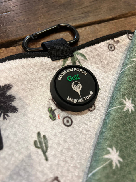Palm Desert Golf Magnet Towel (ROOM and PORCH)