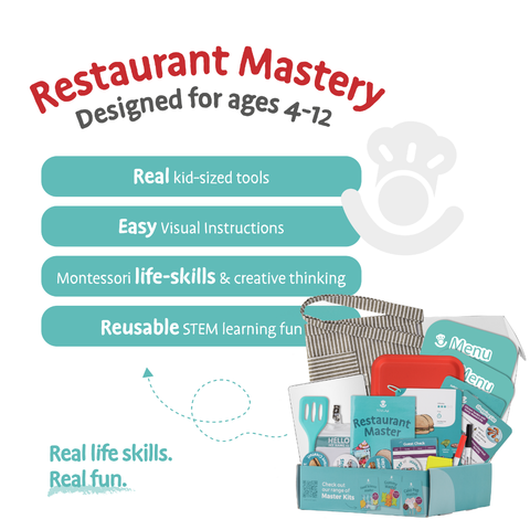 Ultimate Kids Real Restaurant-Making Set (Tovla Jr.)