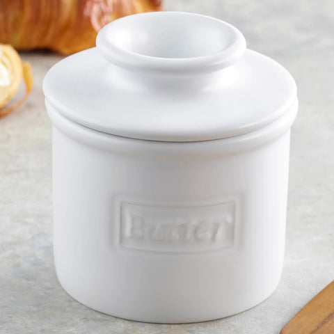 Butter Bell Matte White Cafe (Butter Bell Crock)
