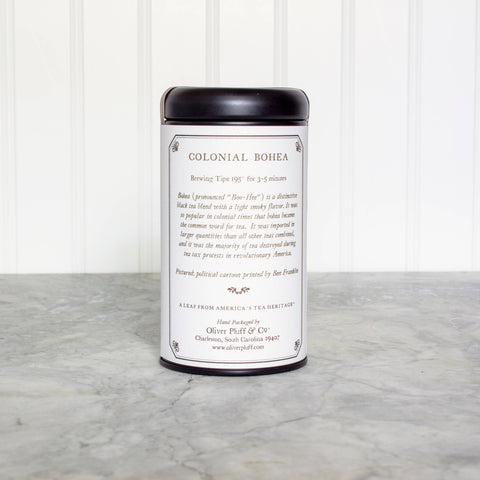 Colonial Bohea - 20 Teabags in Signature Tea Tin (Oliver Pluff & Company)
