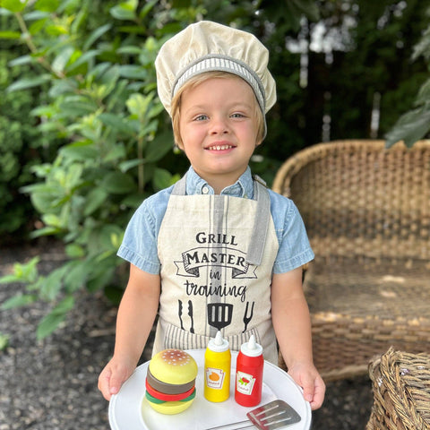 Child's Apron And Hat - Grill Master (Audrey's)