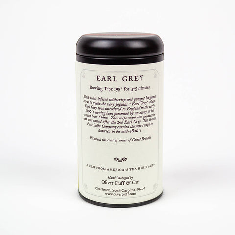 Earl Grey - 20 Teabags in Signature Tea Tin (Oliver Pluff & Company)