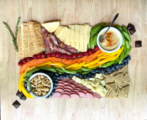 Charcuterie Cheat Sheet Everyday (Color Box Design)