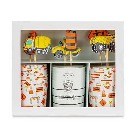 Under Construction Cupcake Decorating Set (Daydream Society)