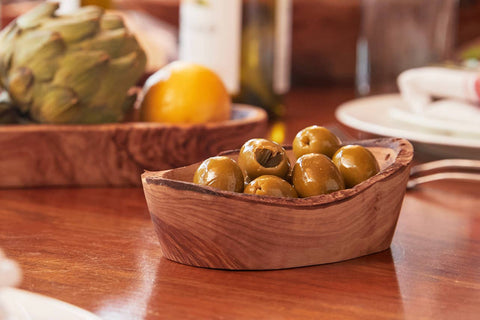 Italian Olivewood Serving Bowl - Small (Verve Culture)