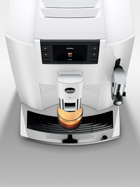 E8 Piano White Coffee Maker (Jura)