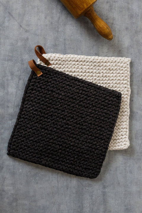 Knitted Pot Holders (Audrey's)
