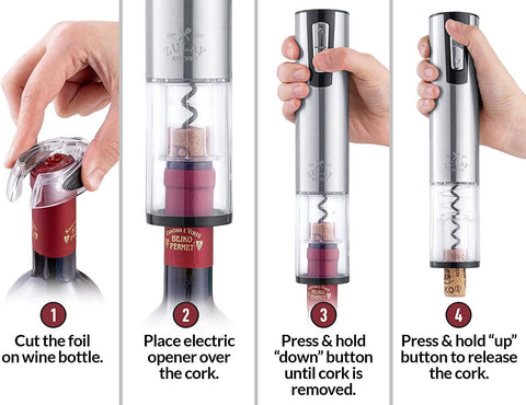 Electric Wine Bottle Opener (Zulay Kitchen)