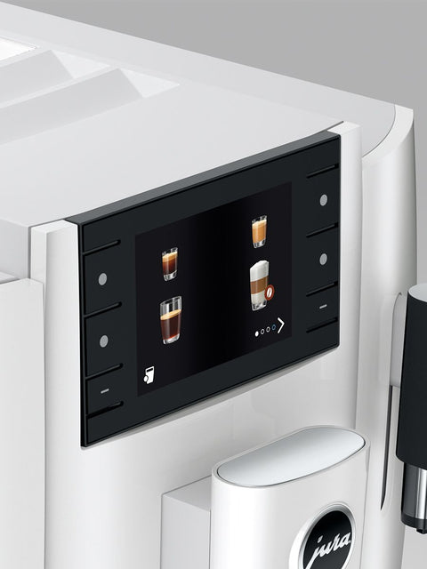 E8 Piano White Coffee Maker (Jura)