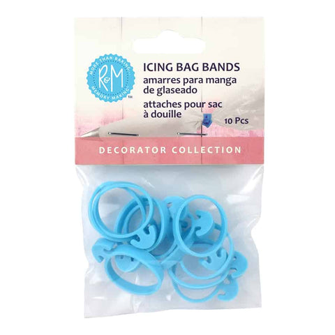 Icing Bag Bands 10-Piece (More Than Baking)