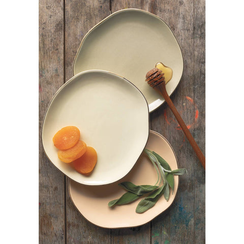Flight Pebble Appetizer Plates Set of 4 (Danica)