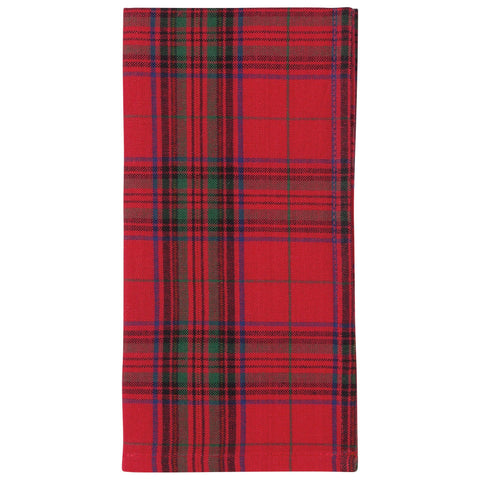 Christmas Plaid Woven Napkins (Danica)