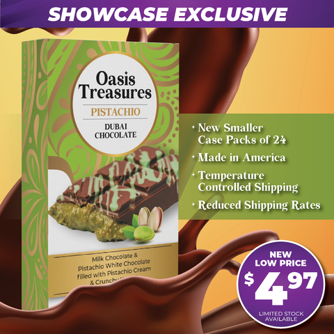 Dubai Chocolate Bar Pistachio (Showcase)