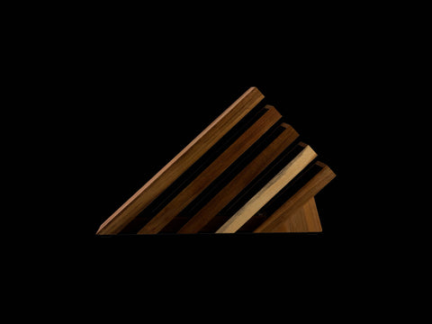 Next Level Magnetic Block With UV Light / Acacia (Messermeister)