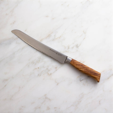 Oliva Elite Scalloped Bread Knife - 9" (Messermeister)