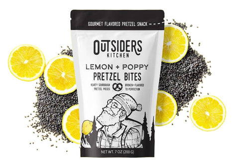 Lemon + Poppy Pretzel Bites (Outsiders Kitchen)