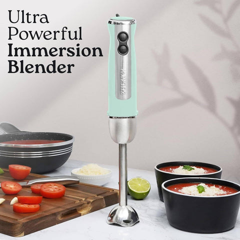 Powerful Immersion Blender: Aqua (Zulay Kitchen)