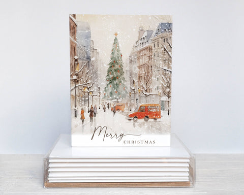 Merry Christmas City Cards Boxed (Porter Lane Homes)