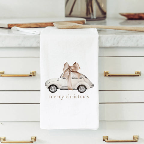 Bug Tea Towel: White (Porter Lane Homes)