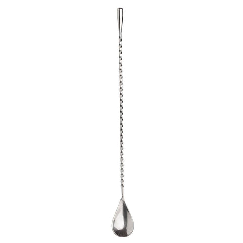 Bar Cocktail Mixing Spoon, 12in (HIC)