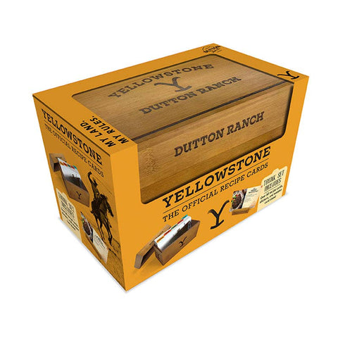 Yellowstone: The Official Dutton Ranch Recipe Box (Insight Editions)