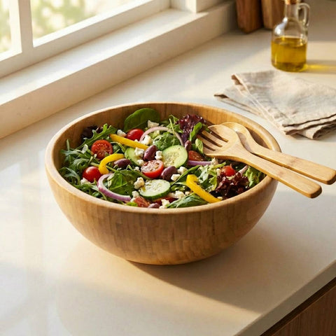 Bamboo Serving Bowl Large (Bamboo Switch)