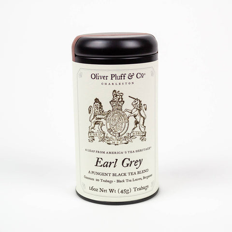 Earl Grey -  20 Teabags in Signature Tea Tin (Oliver Pluff & Company)