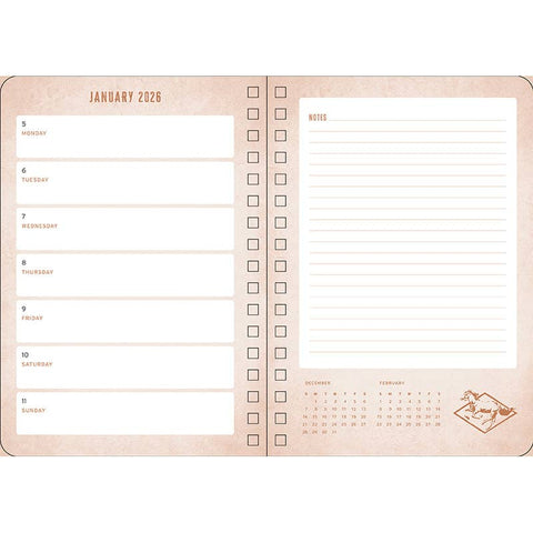 2026 Yellowstone: The Dutton Ranch 13-Month Weekly Planner (Insight Editions)