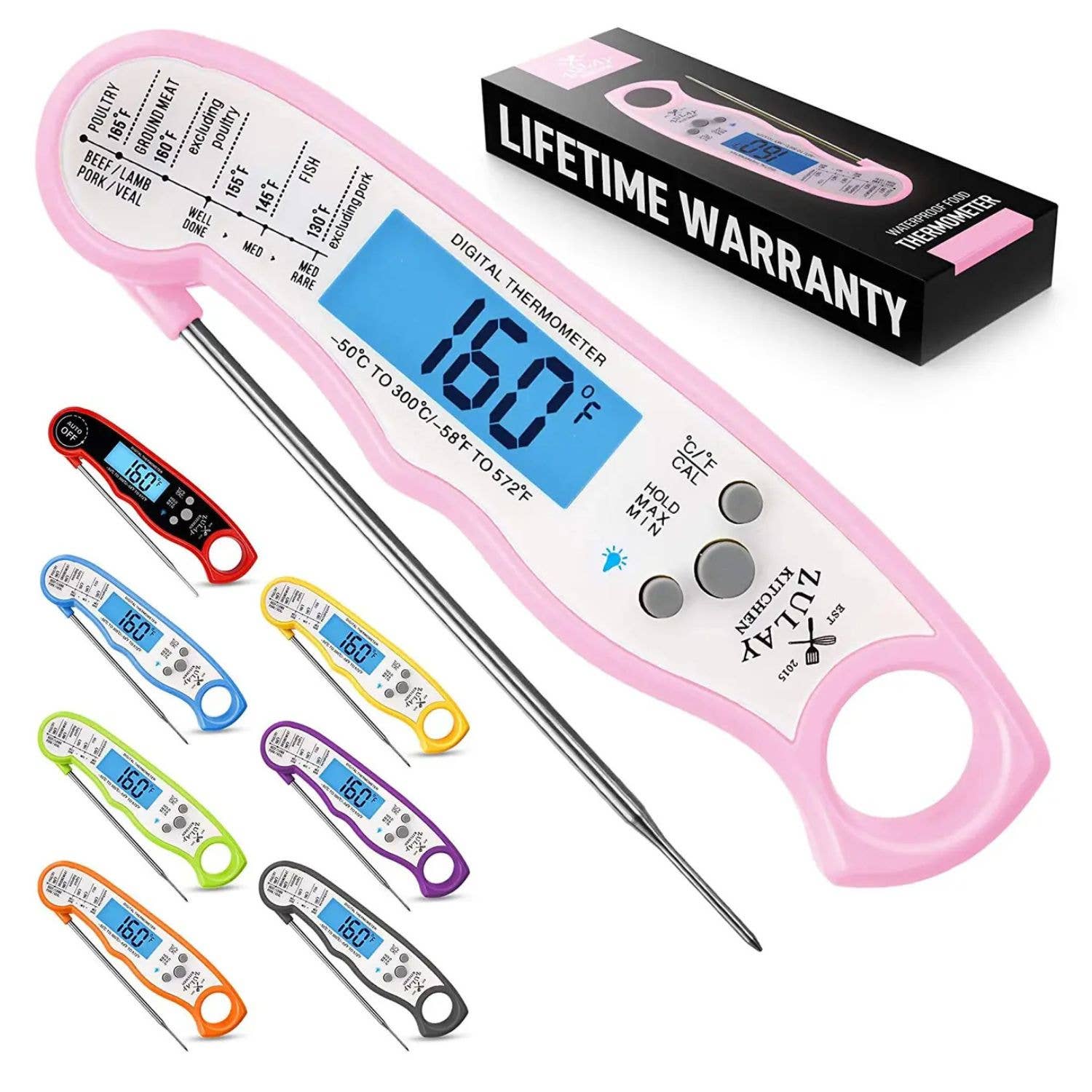 Zulay Kitchen Meat Thermometer - Thumbnail 4