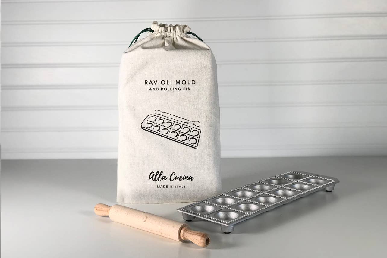 Verve Culture Ravioli Mold with Roller - Thumbnail 5