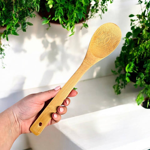 Bamboo Kitchen Utensil Spoon (Bamboo Switch)