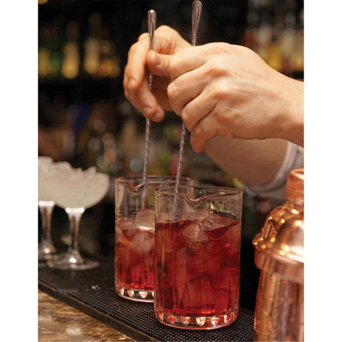 Bar Cocktail Mixing Spoon, 12in (HIC)