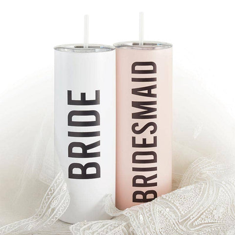 Matte Skinny Tumbler - Bride (Santa Barbara)