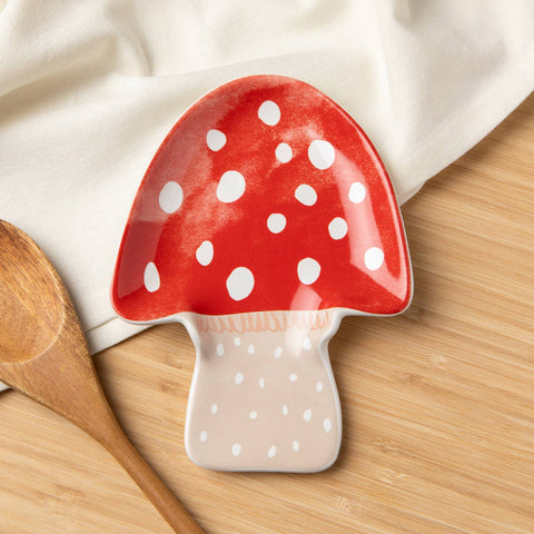 Mushroom Shaped Spoon Rest (Danica Jubilee)