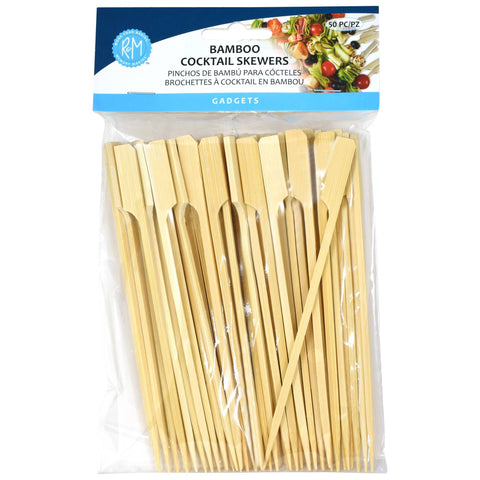 Bamboo Cocktail Skewers 50 Pack (More then Baking)