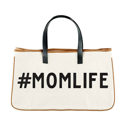 Canvas Tote - #Momlife (Santa Barbara)