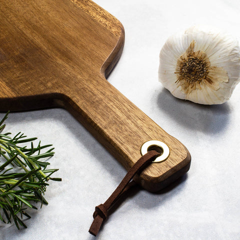 Wine Bottle Shaped Wooden Charcuterie Board (Totally Bamboo)