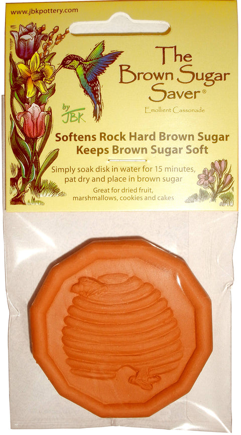 Brown Sugar Saver - Honey Bee Hive (JBK Pottery)