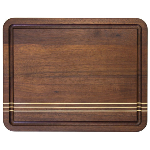 Rock & Branch Acacia Wood Cutting Board with Juice Groove Small (Totally Bamboo)