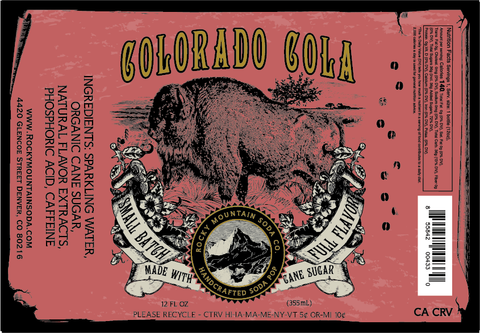 Colorado Cola Soda Pop (Rocky Mountain Soda)