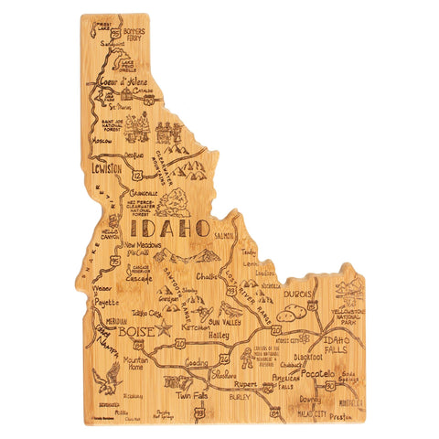 Destination Idaho Cutting Board (Totally Bamboo)