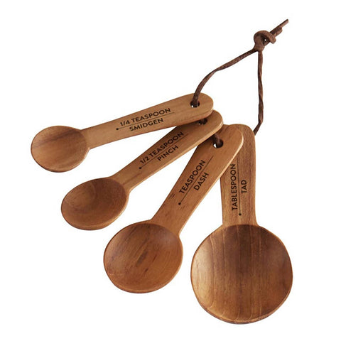 Face to Face Wood Measuring Spoons (Santa Barbara)