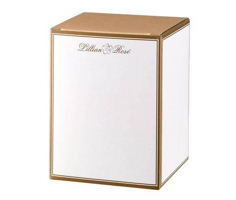 Gold "Bride" Stemless Wine Glass (Lillian Rose)