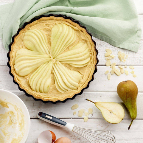 Nonstick Tart Pan with Removable Base 10 inch (Zyliss)