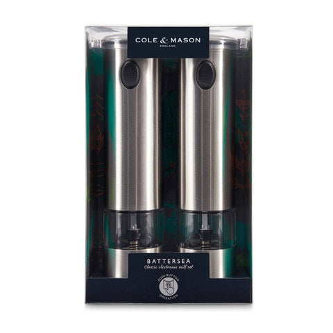 Battersea Electronic Salt & Pepper Mill Set (Cole & Mason)